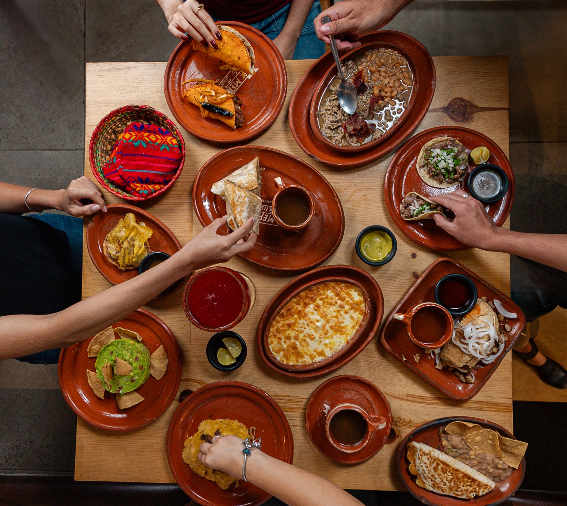 Meros — mesa compartida